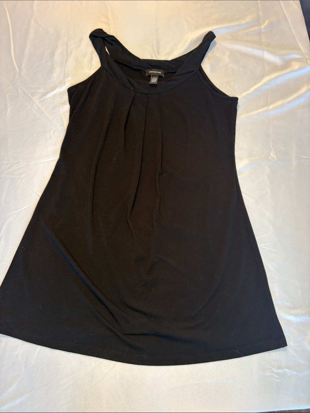 Jones New York Black Sleeveless Nightgown